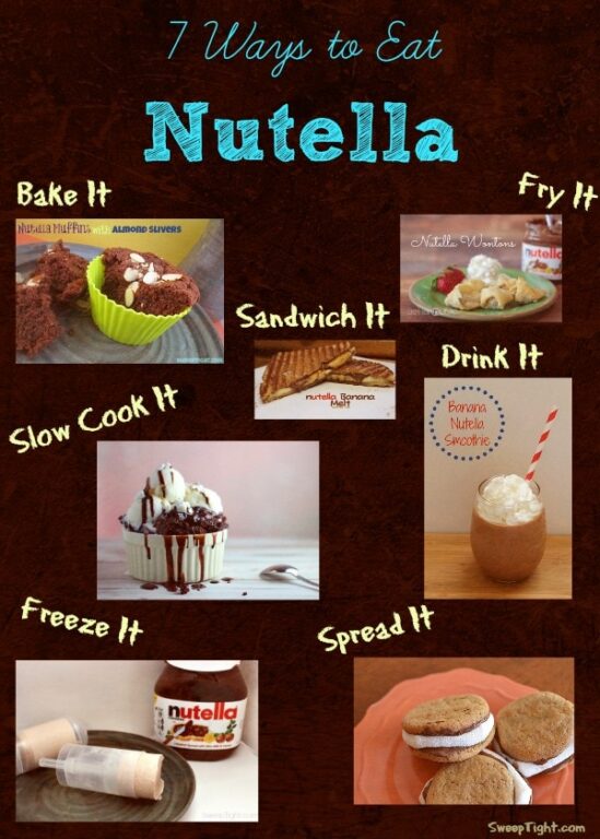 Ways To Eat Nutella And Recipe Roundup A Magical Mess