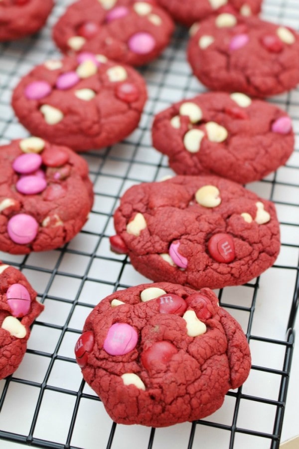 Easy Red Velvet Cookies Recipe Valentine's Day Cookies A Magical Mess