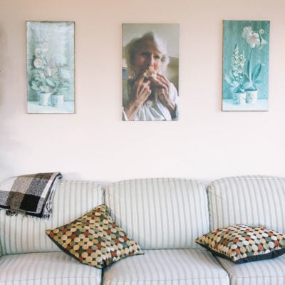 Beautiful canvas print of my gram
