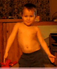 Funny video of my nephew dancing