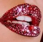 glitter lips