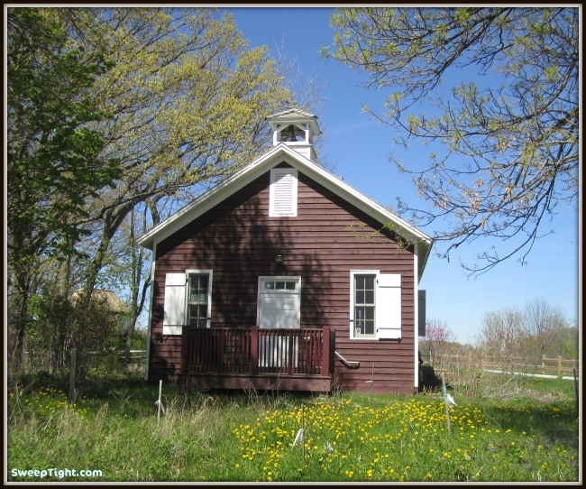The little red schoolhouse. 