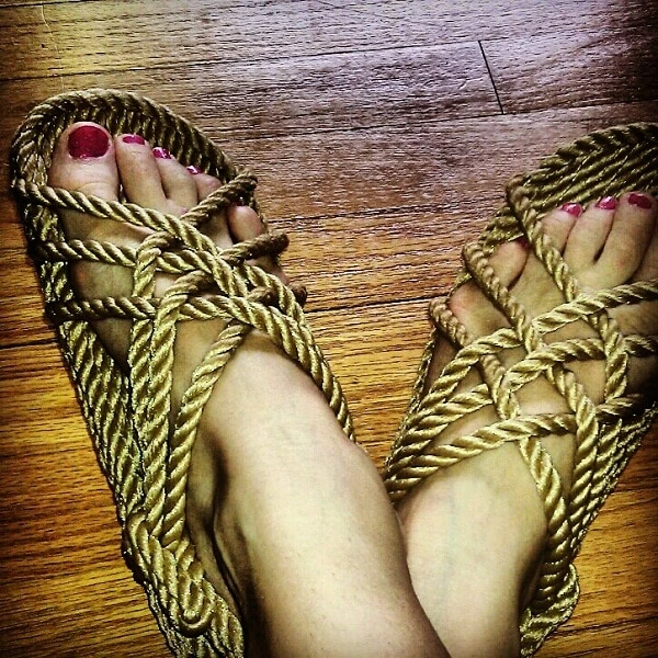 Vegan sale rope sandals