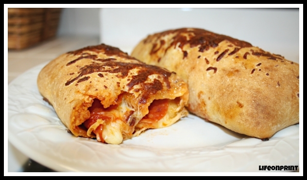 Handheld Pizza Roll-Ups Recipe. Stuff with your fav toppings
