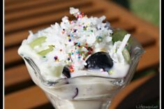 California Grapes and Greek Yogurt Cones Recipe