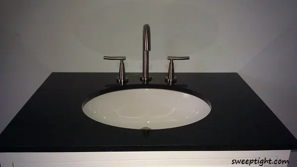 new Danze faucet installed