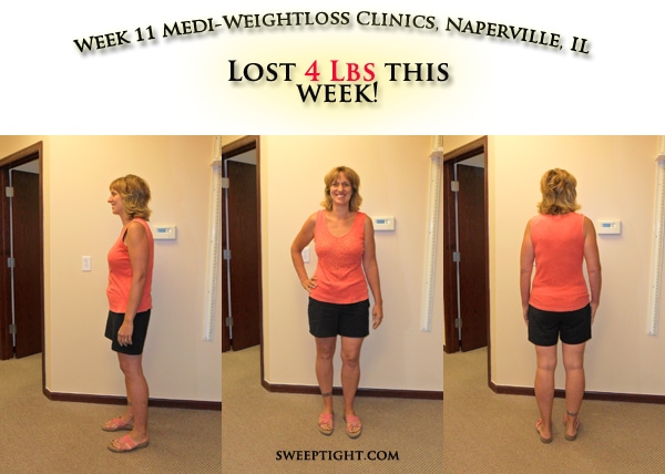 Weight loss event week 11 results Jodi