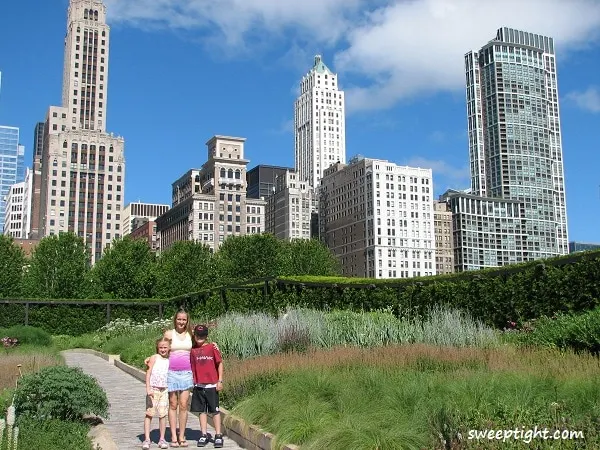 Shelley, Adam, and Chesney in Chicago. 