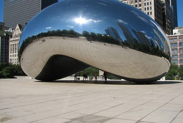 the-bean The Bean, Chicago.