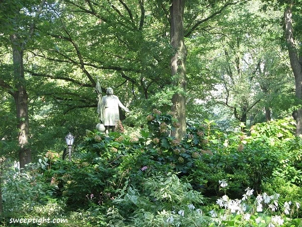 beautiful Central Park garden