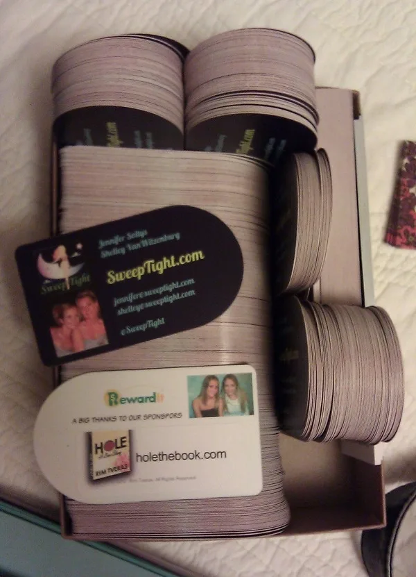 business cards for BlogHer