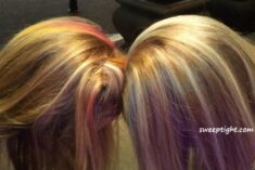 Headbutting Hair Chalk style