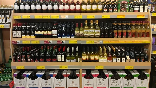 Shop Aldi Wine Selection