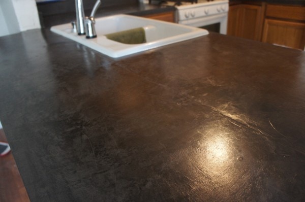 Countertop in the kitchen. 