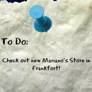 A little note with a pin in it.