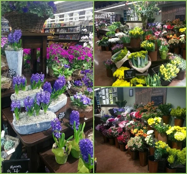 Floral section in Mariano's in Frankfort. 