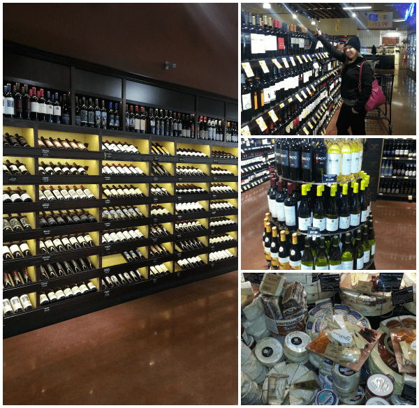 wine section