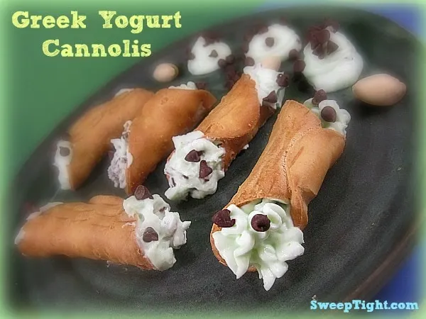 Greek Yogurt and Pudding Cannoli Recipe