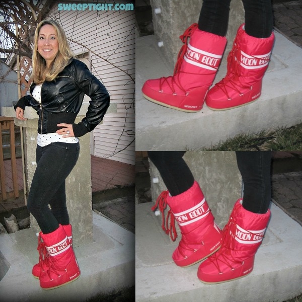 moon boot street style