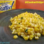 Basil Corn Recipe Using I Can’t Believe It’s Not Butter