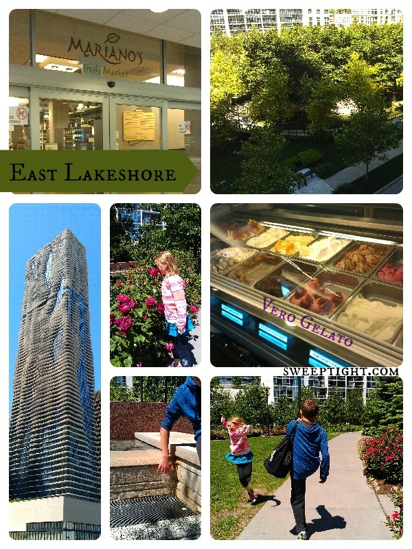 Lakeshore East Marino's and a collage of images from the city. 