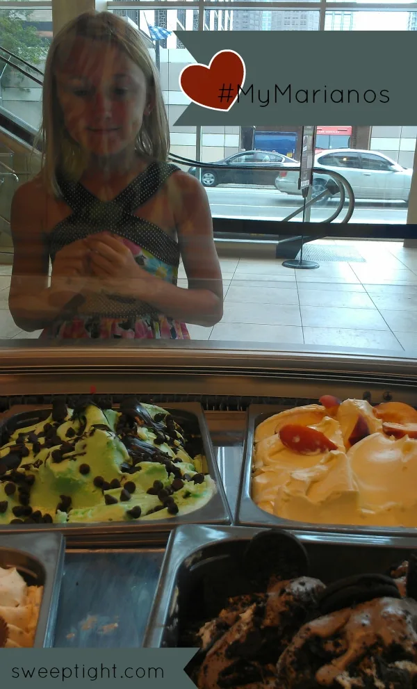 Vero Gelato Bar at Mariano's. 