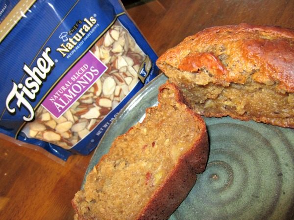Easy Banana Bread Recipe with Fisher Nuts