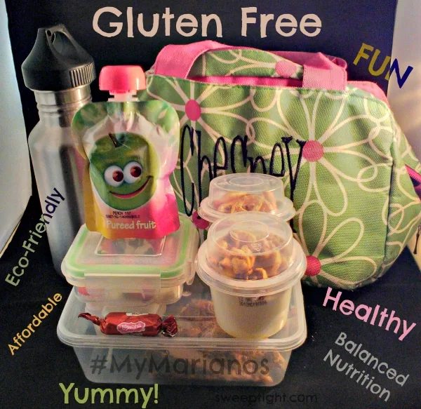Eco-friendly gluten free kids lunches.