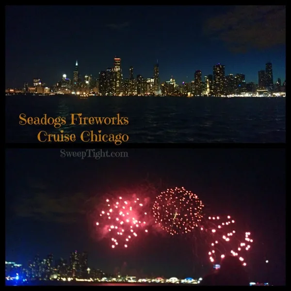 Seadogs Fireworks Cruise Chicago #spon