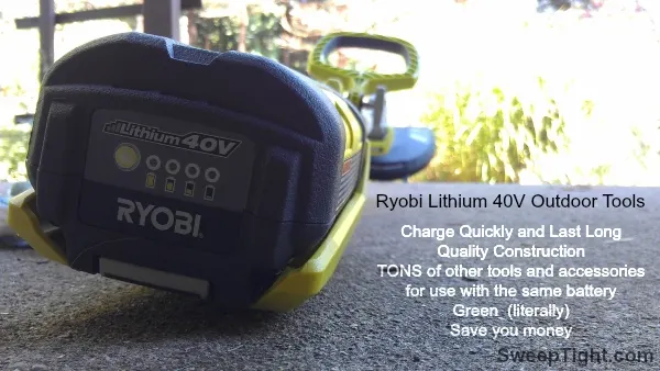 Ryobi battery best sale for weed eater