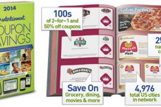 Entertainment Coupon Savings Book
