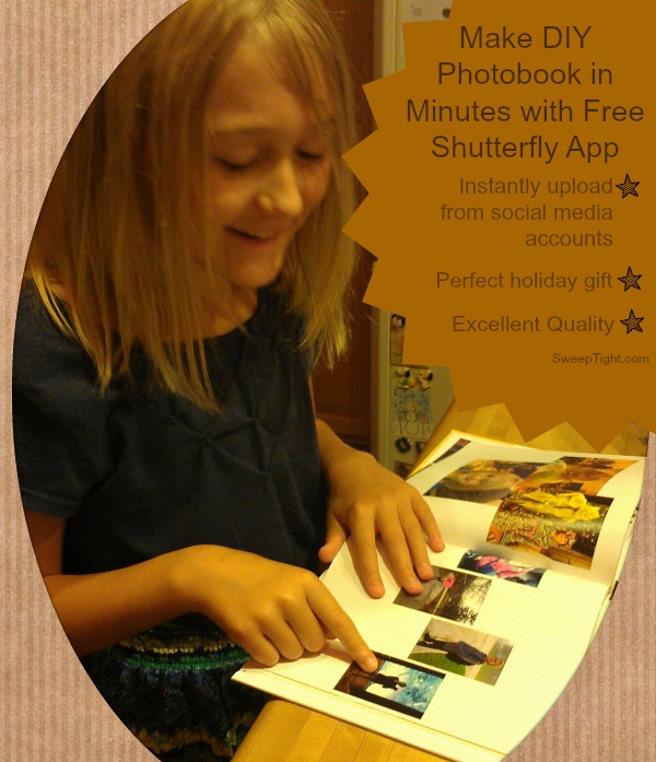 DIY Shutterfly photobook #sponsored