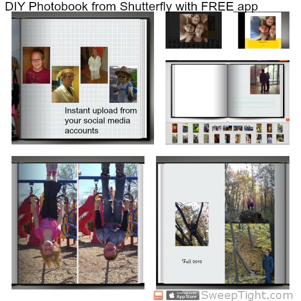 DIY photobook from Shutterfly #sponsored