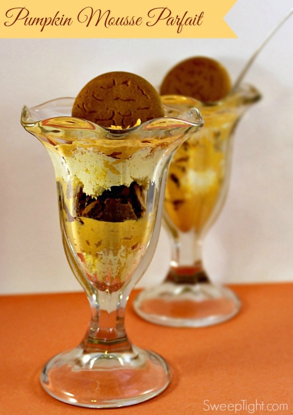 pumpkin mousse parfait