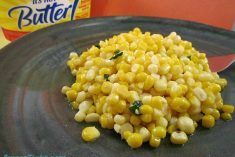 grilling basil corn
