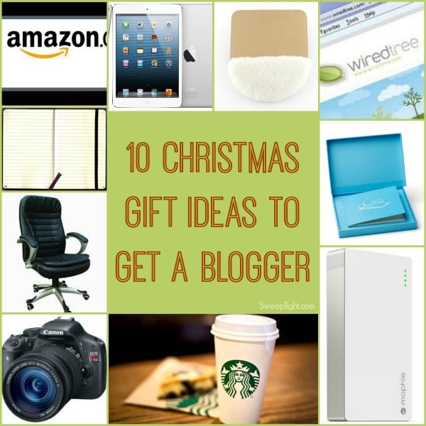 10 Christmas Gift Ideas to Get a Blogger