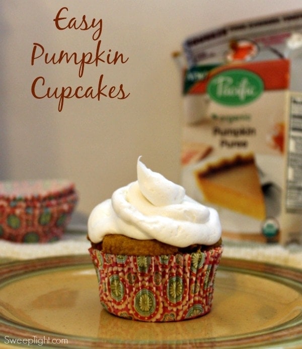 Easy Pumpkin Cupcakes Recipe