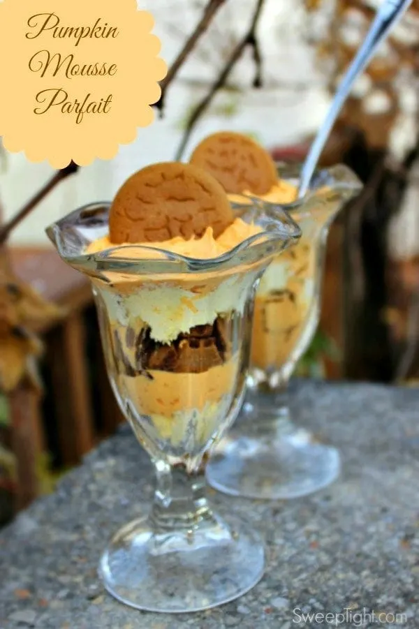 pumpkin mousses parfait