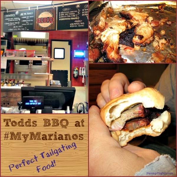 Todds BBQ at Mariano's for Delicious Tailgating Food #shop