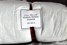 DownLinens Down Filled Throw