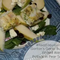 Healthy Dinner Recipes Grilled Fillet Pear Salad #RealFabulous