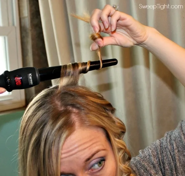 Twisting hair while wrapping
