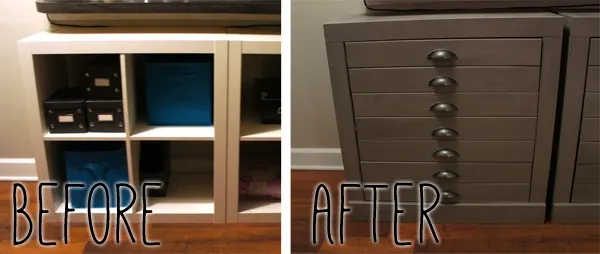 Furniture Makeover with New Hardware