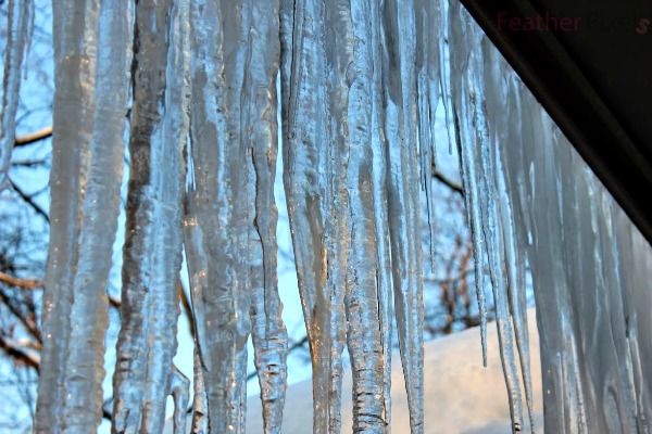 Cool Icicles of the Polar Vortex