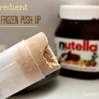 Nutella frozen push pops