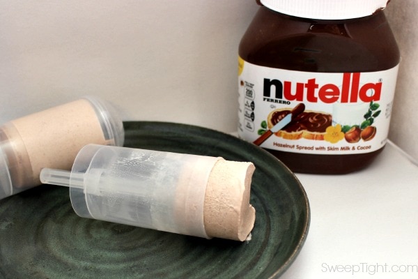 Nutella Frozen Push Ups Recipe