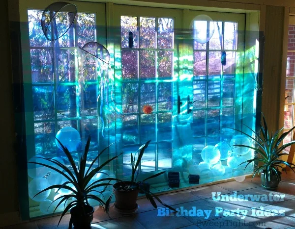 Under the sea party.  Under the sea party, Under the sea theme, Underwater  party