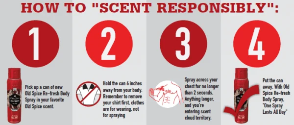 How To Scent Responsibly from Old Spice.