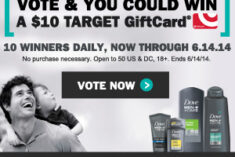 Dove® Men+Care® at Target Sweepstakes