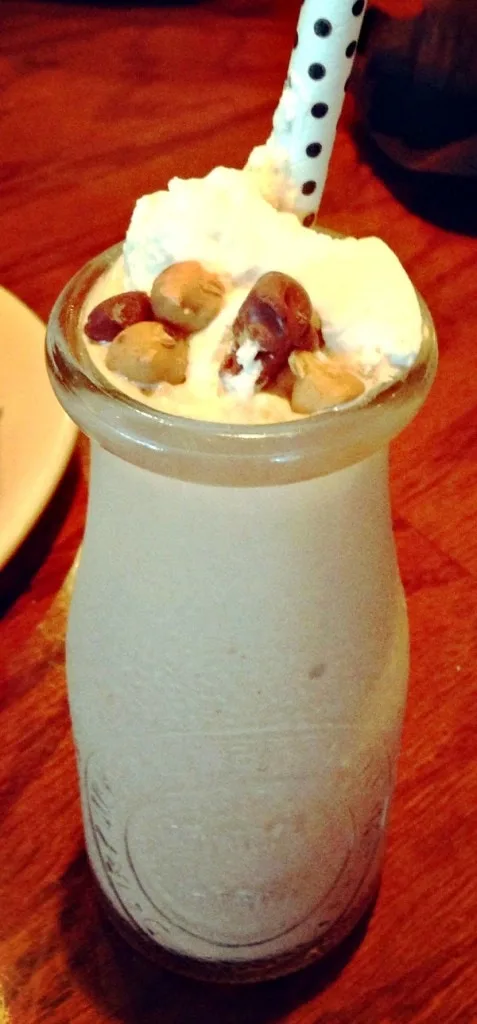 Mini Milkshake from Outback. 